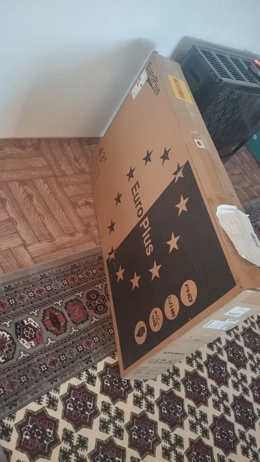 تلویزیون 43 اینچ یورو پلاس|تلویزیون و پروژکتور|رامیان, |دیوار