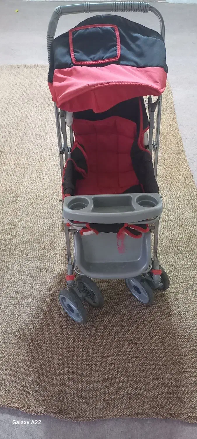 کالسکه کودک کار کرده سالم|کالسکه و لوازم جانبی|سهند, |دیوار