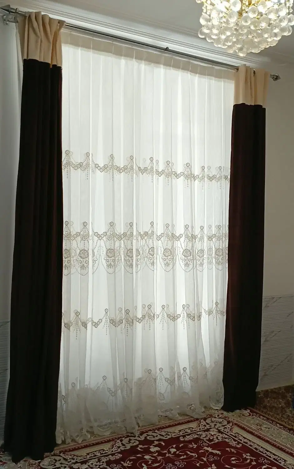 پرده|پرده، رانر، رومیزی|شیراز, سعدیه جنوبی|دیوار