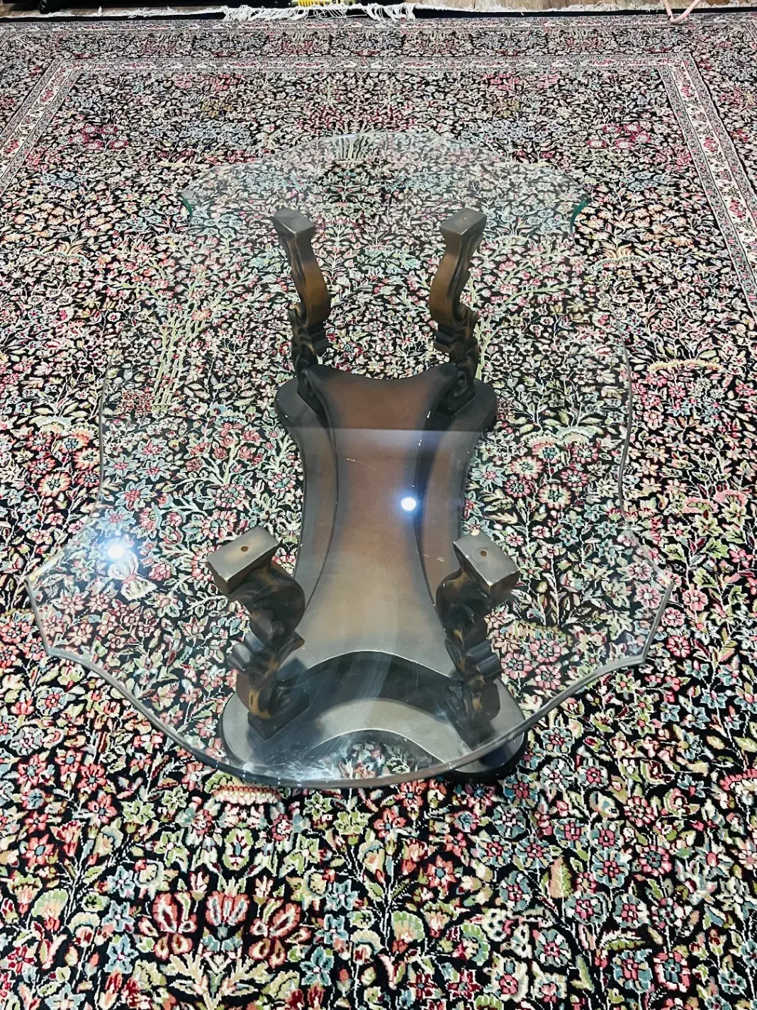 مبل چوب سلطنتی ۹ نفره|مبلمان خانگی و میز عسلی|کرمان, |دیوار