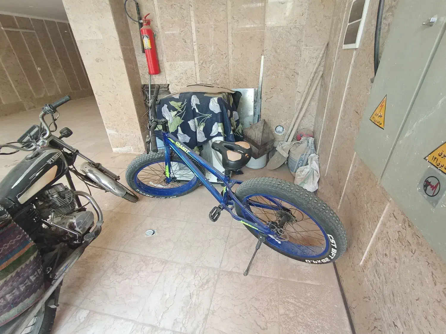 دوچرخه در حد نو لاستیک پهن|دوچرخه، اسکیت، اسکوتر|قم, شهرک سازمان آب|دیوار