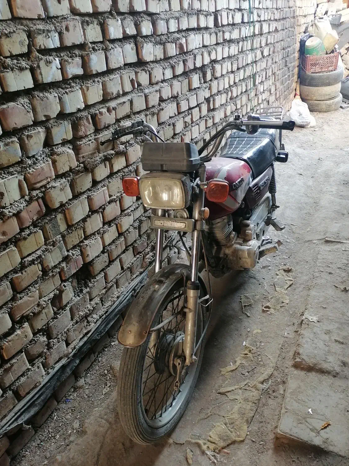 موتور هندا 125|موتورسیکلت|نیشابور, سرآب کوشک|دیوار