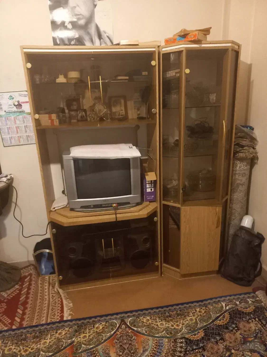 تلوزیون دیجیتال ظبط سی دی پاناسونیک و دکور|سیستم صوتی خانگی|شاهین‌شهر, حافظ شمالی|دیوار
