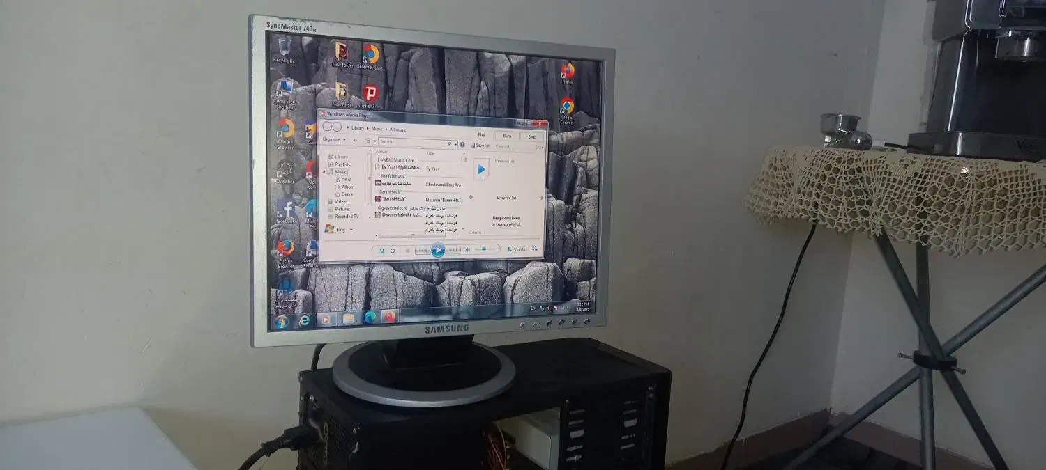 کامپیوتر کامل سامسونگ۱۷|رایانه رومیزی|سمنان, |دیوار