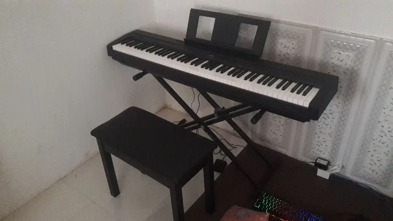 پیانو دیجیتال Yamaha P45|پیانو، کیبورد، آکاردئون|بندر ترکمن, |دیوار