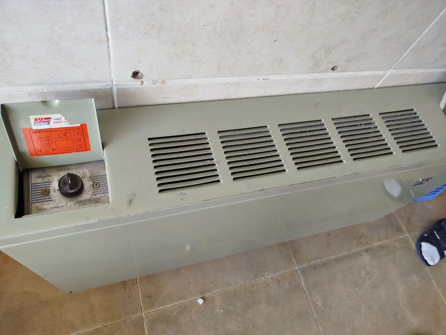 فروش دو دستگاه فن کویل دیواری مدل 300|کولر گازی و فنکوئل|اصفهان, کارخانه قند اصفهان|دیوار