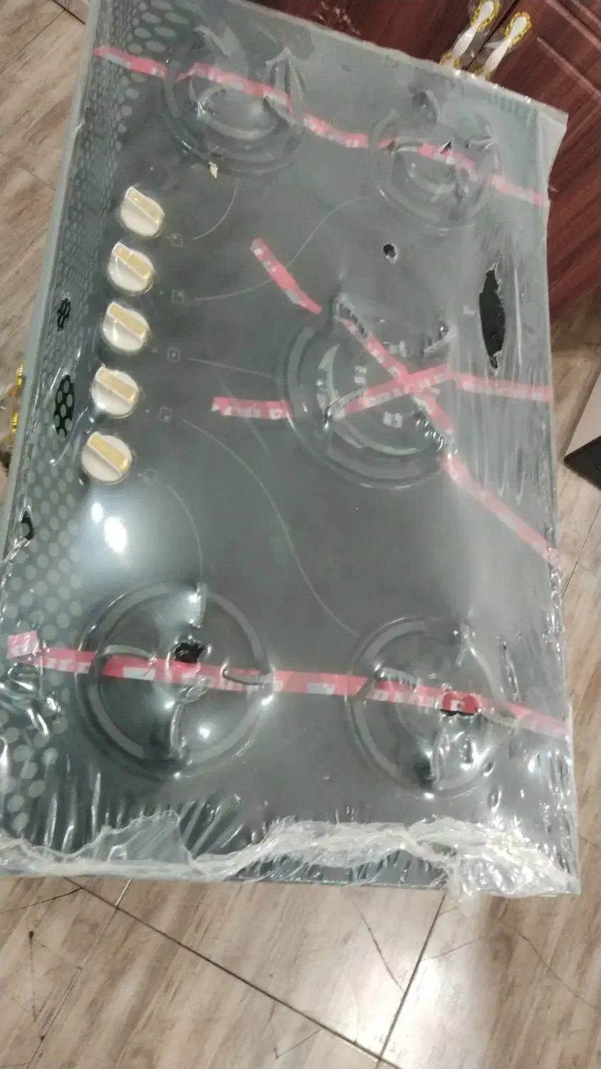 اجاق گاز استیل و صفحه شیشه ای گارانتی دار طرح بوش|اجاق گاز و لوازم برقی پخت‌وپز|رشت, شهرک صبا|دیوار