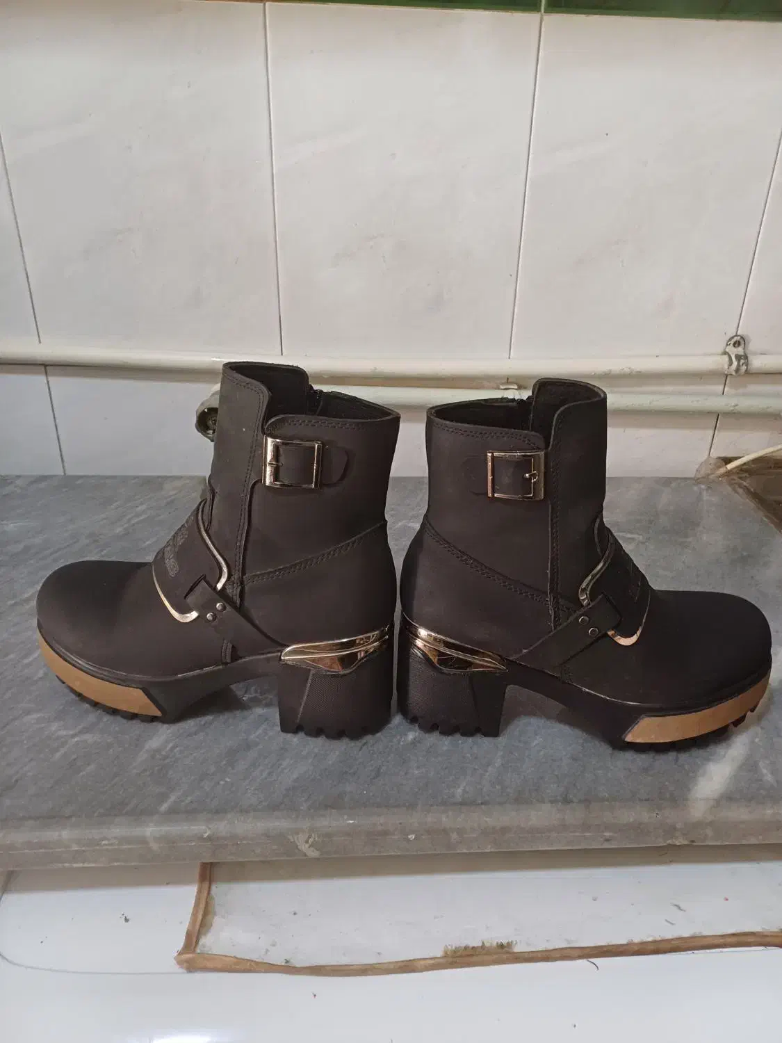 پوتین زنانه|کیف، کفش، کمربند|ابهر, |دیوار