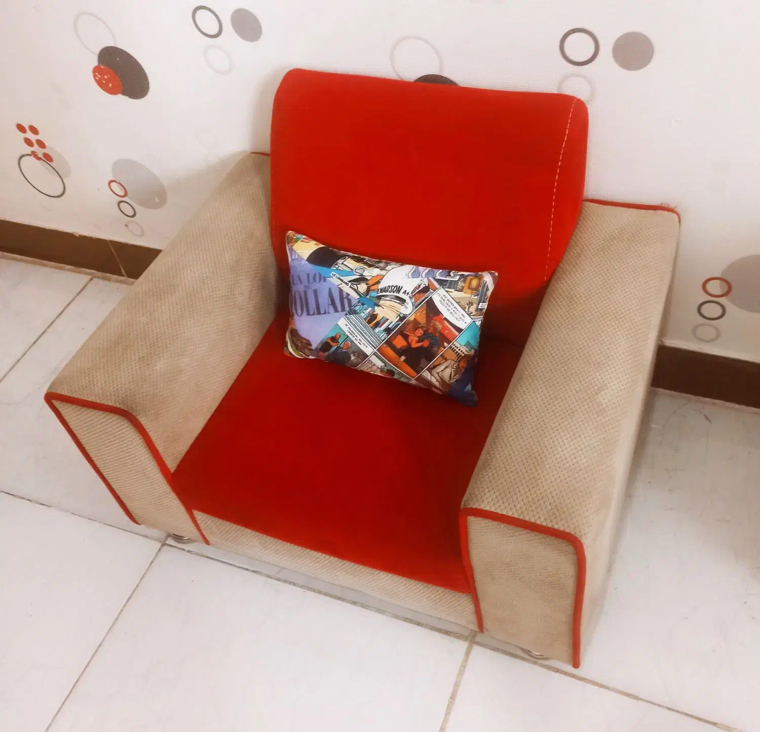 مبل راحتی برای کودکان|تخت و صندلی بچه|ملایر, |دیوار