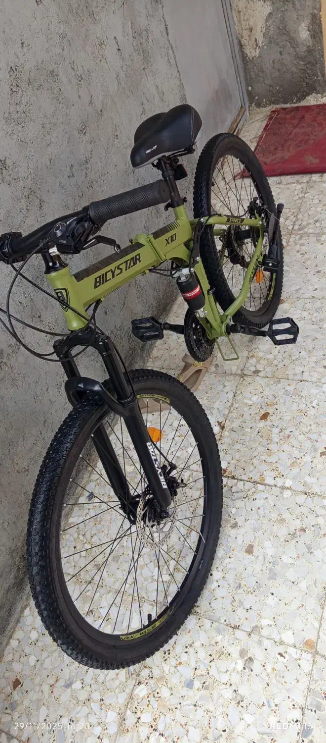 دوچرخه۲۶ تاشو  BICYSTAR X10|دوچرخه، اسکیت، اسکوتر|بند زرک, |دیوار