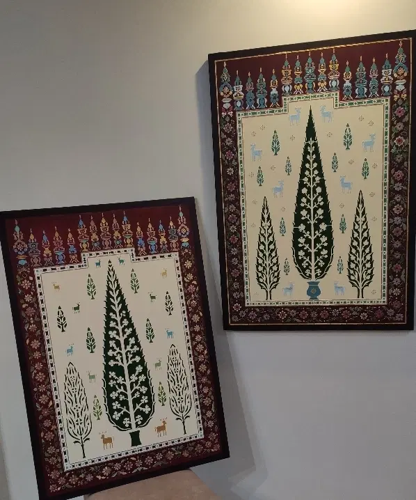 تابلو دکوراتیو سرو در ابعاد ۱۰۰ در ۷۰|تابلو، نقاشی، عکس|تهران, جردن|دیوار