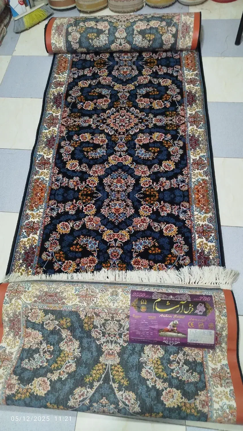 فرش ۴متری نو آکبند هست ۷۰۰شانه|فرش|نظرآباد, رسالت|دیوار