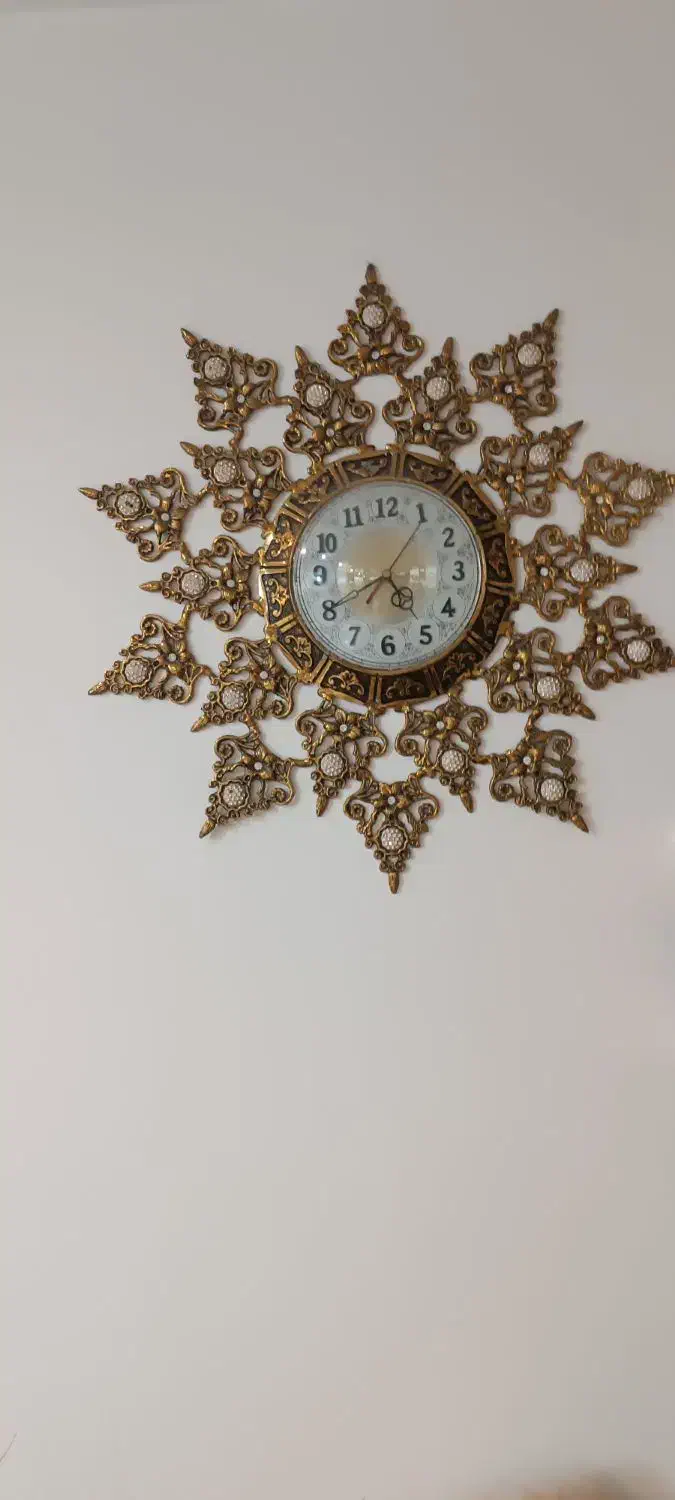 ساعت برنز|ساعت دیواری و تزئینی|باغستان, |دیوار