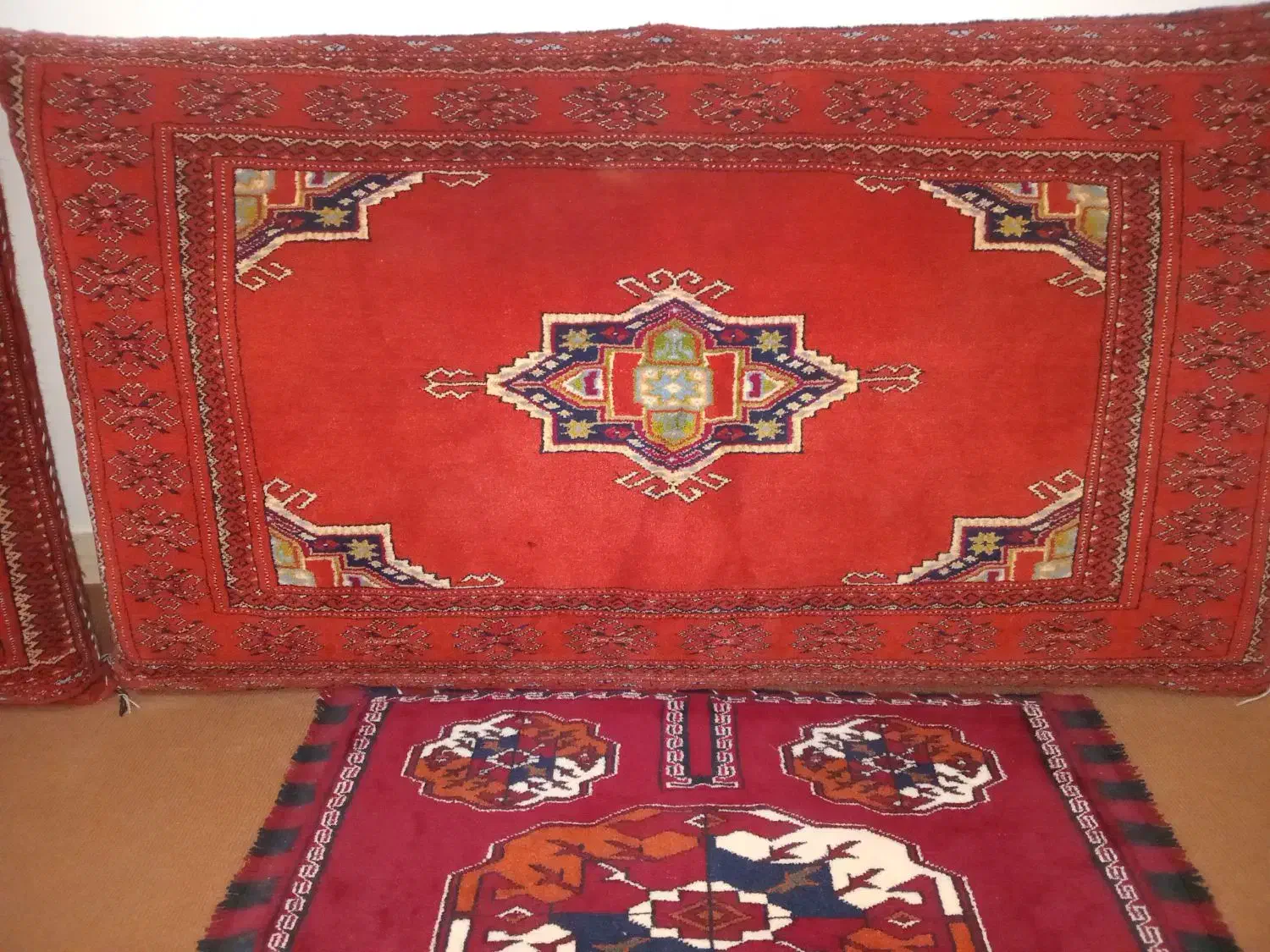 پشتی دست بافت|پشتی|گنبد کاووس, |دیوار