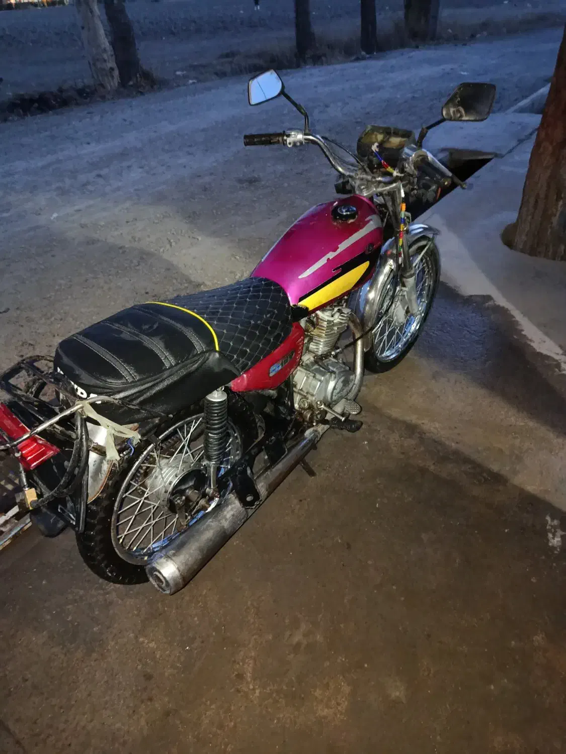 موتور مزایده|موتورسیکلت|بهارستان, |دیوار