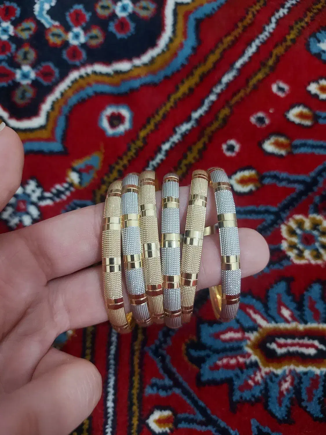 النگو سایز یک نو نو یکیار هم استفاده نشده|جواهرات|کوهدشت, |دیوار