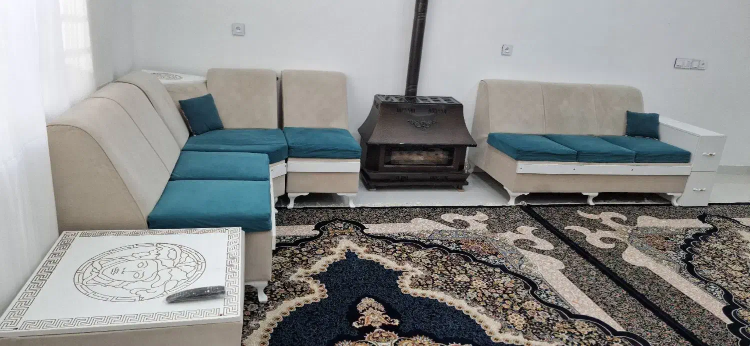 مبل ال 7نفره( ایوان)|مبلمان خانگی و میز عسلی|ایوان, |دیوار