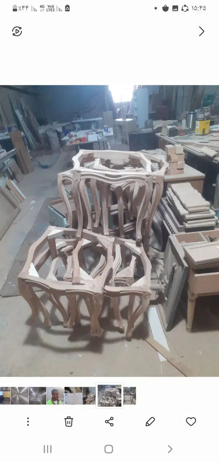 عسلی وجلو مبلی .تمام راش بدون صفحه|مبلمان خانگی و میز عسلی|اراک, |دیوار