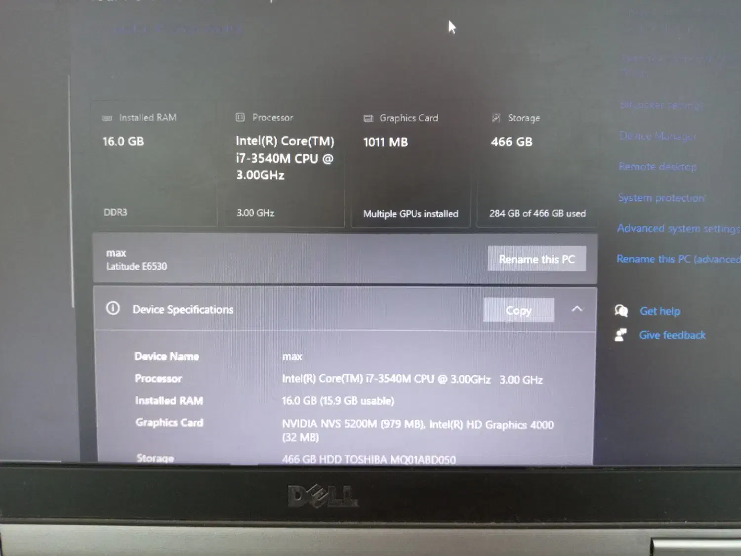 فوری   لپتاپ dell رم16 hdd500|رایانه همراه|پرند, فاز ۴|دیوار