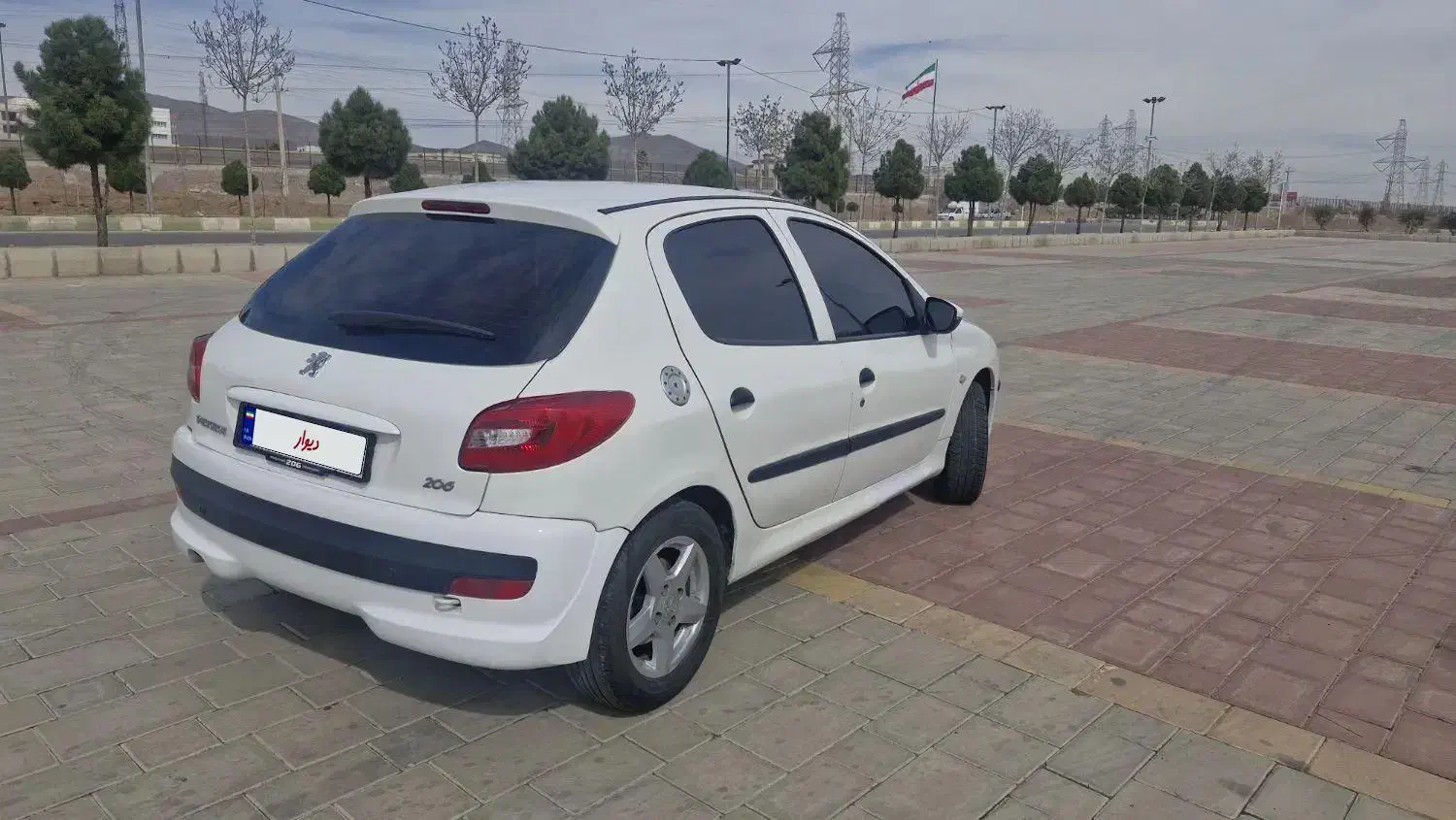 ۲۰۶ تیپ ۵ مدل ۹۶|خودرو سواری و وانت|پرند, فاز ۲|دیوار