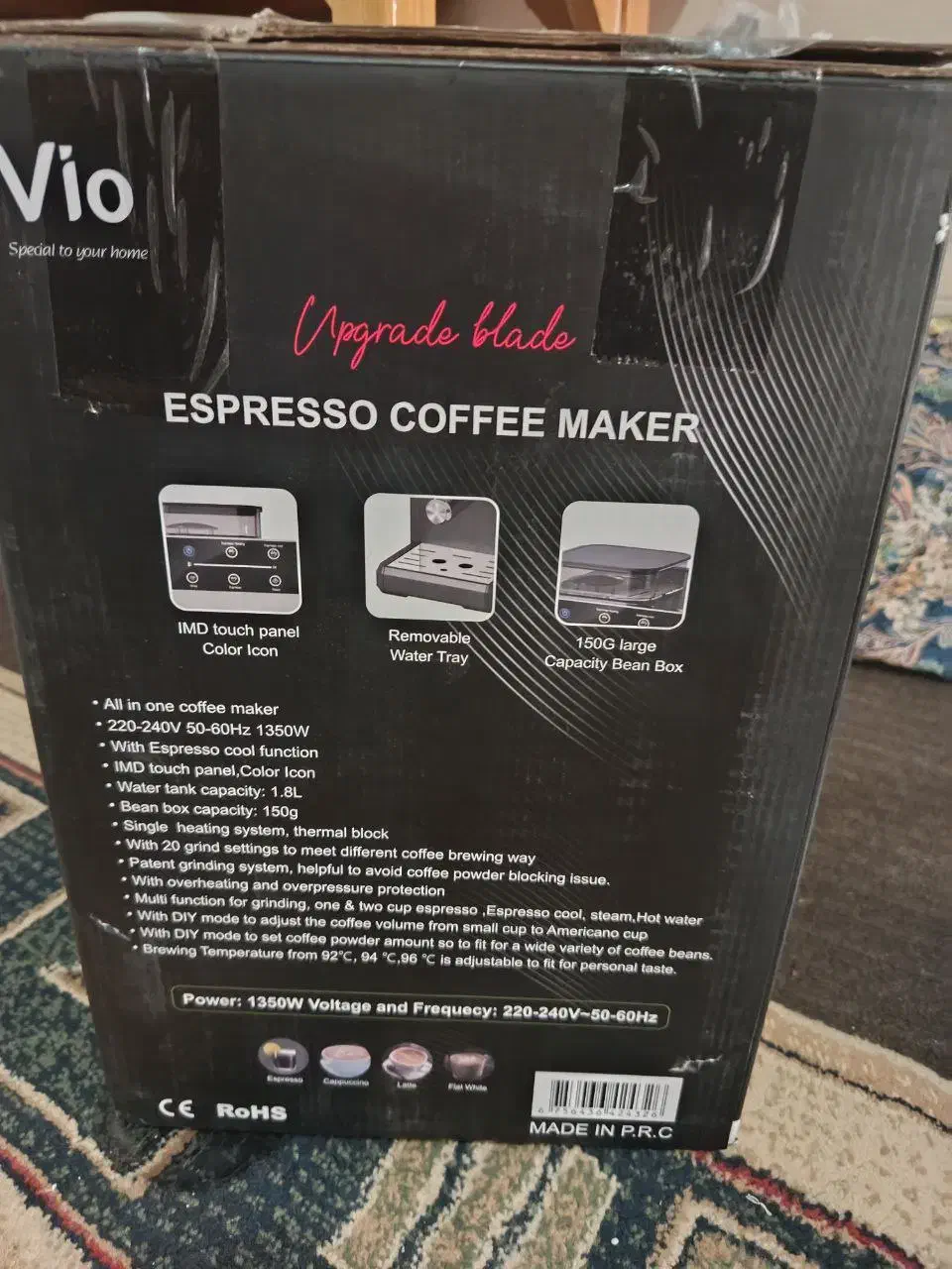 اسپرسو ساز vio|سماور، چای‌ساز، قهوه‌ساز|ملایر, |دیوار