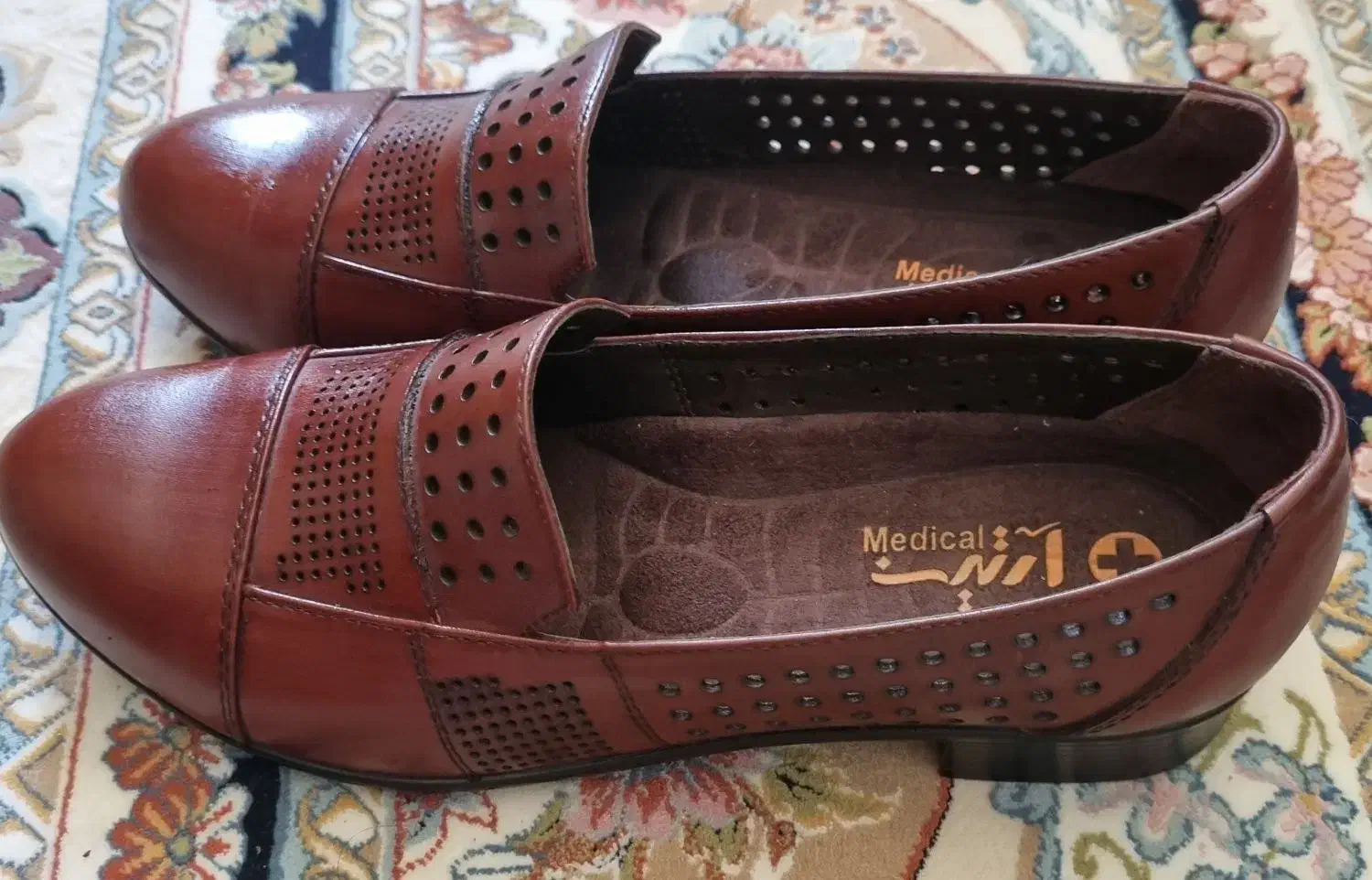 کفش چرم اصلی زنانه سایز۴۲|کیف، کفش، کمربند|پلدختر, |دیوار