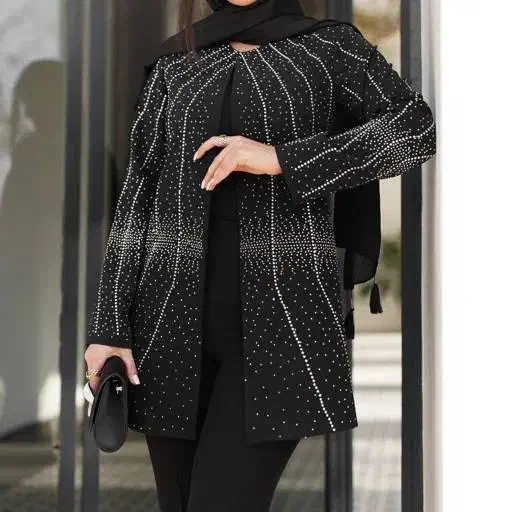 کت نگین کاری شده|لباس|ایلام, |دیوار