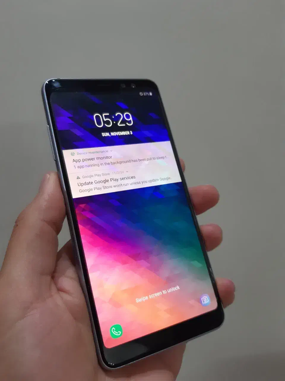 لایو دمو سامسونگ +galaxy A8|موبایل|تهران, منیریه|دیوار