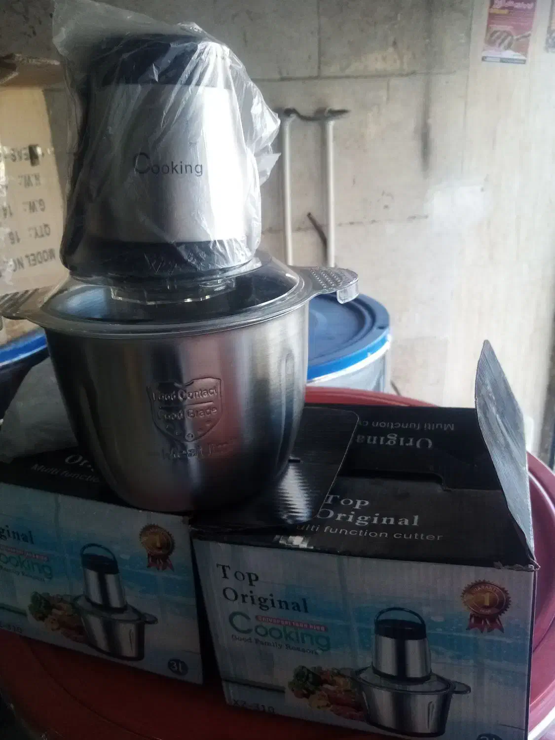 خرد کن غذاساز خردکن کوکینگ 3لیتری کاسه استیل|خردکن، آسیاب، غذاساز|تهران, دولتخواه جنوبی|دیوار