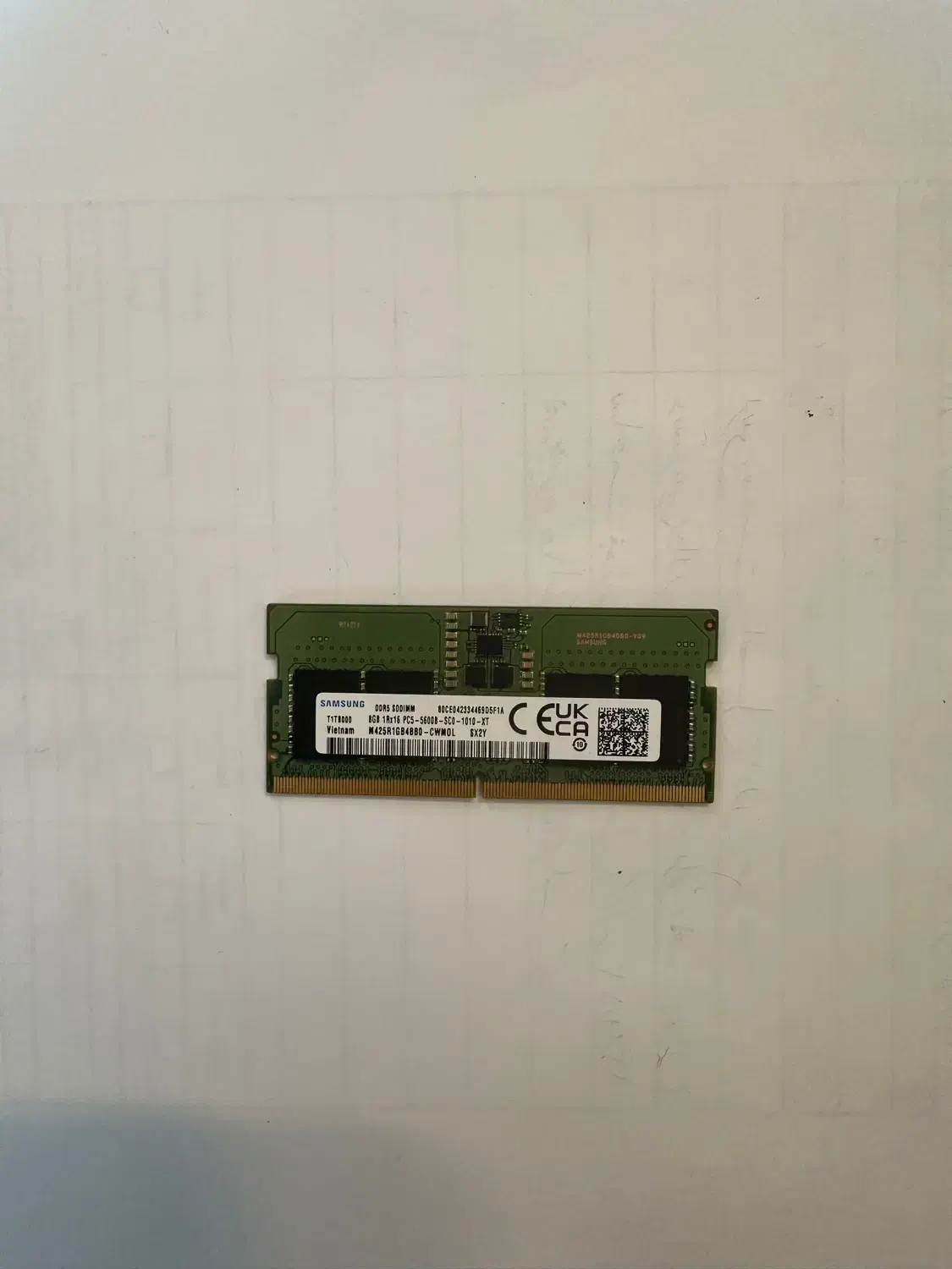 رم لپتاپ Samsung DDR5 8GB|قطعات و لوازم جانبی رایانه|تهران, شهرک زینبیه|دیوار