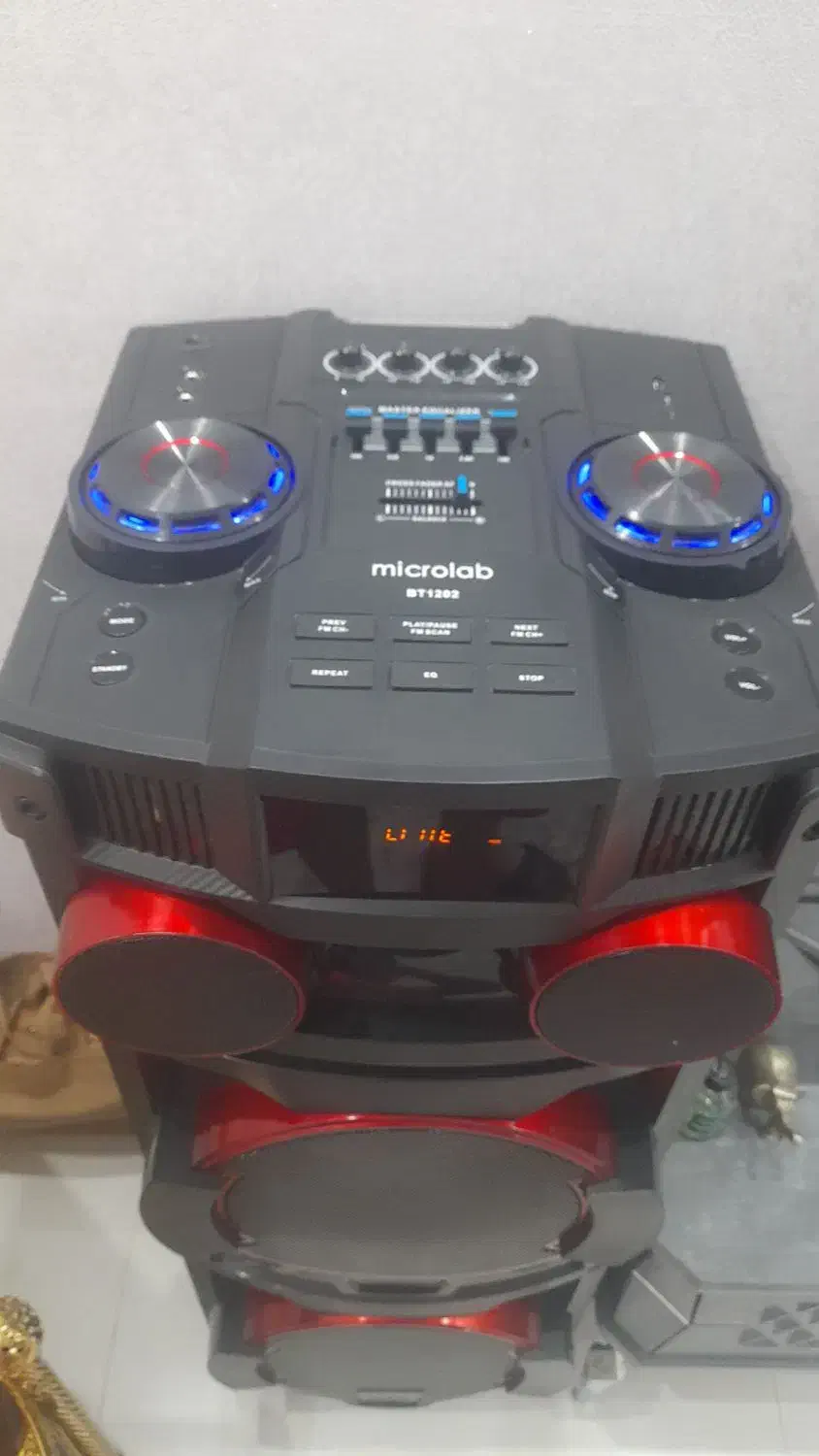 اسپیکر میکرولب dj 1202|سیستم صوتی خانگی|اصفهان, باتون|دیوار