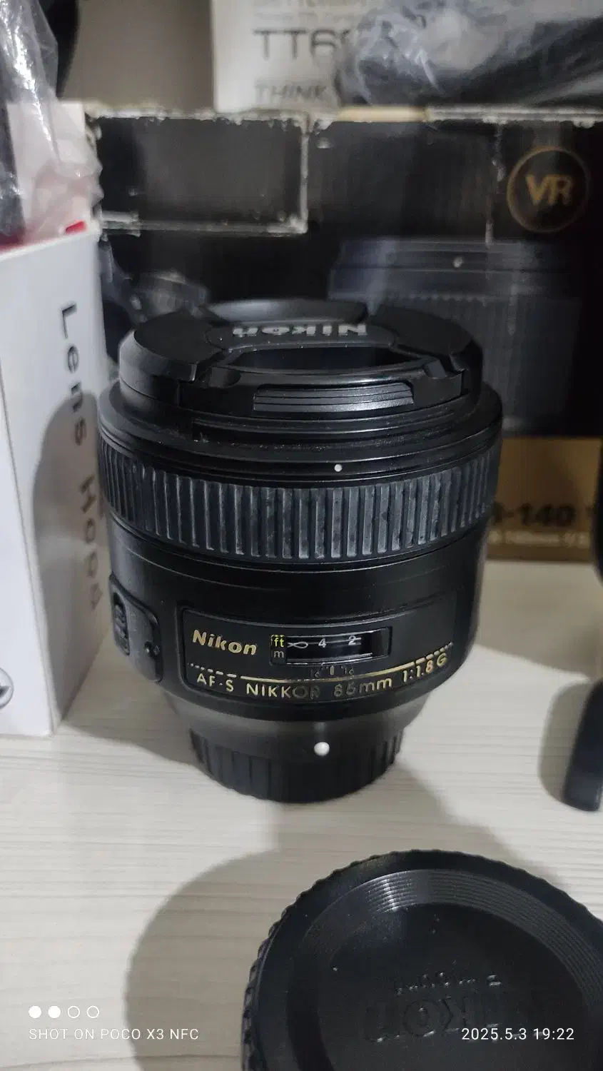 لنز فیکس 85 نیکون اف 1.8 سری جی|دوربین عکاسی و فیلمبرداری|تربتحیدریه, شهرک ولیعصر|دیوار