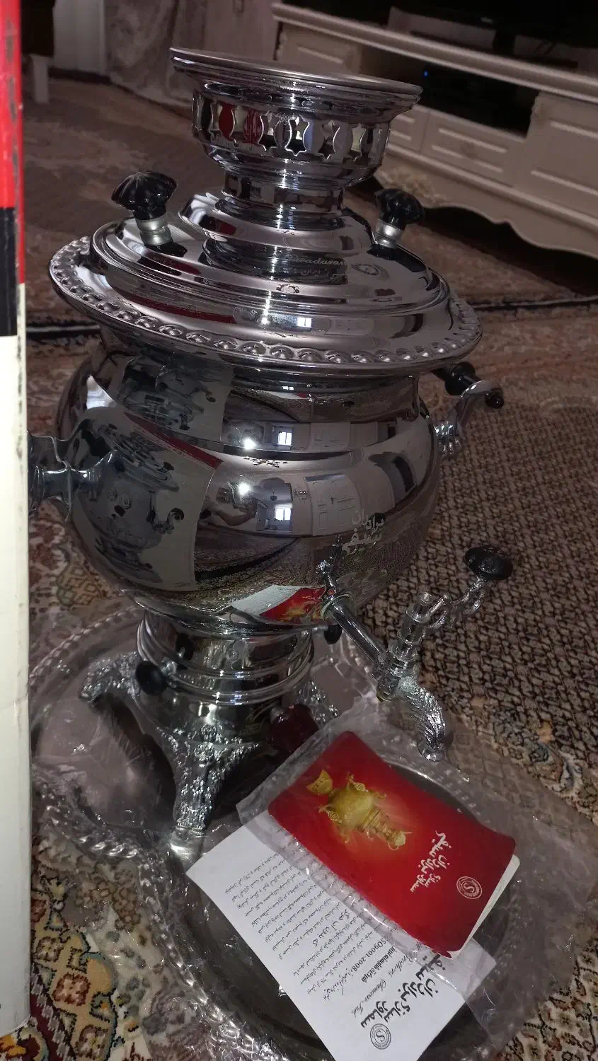 سماور گازی 6 لیتری برادران سیفی تبریز|سماور، چای‌ساز، قهوه‌ساز|اردبیل, |دیوار