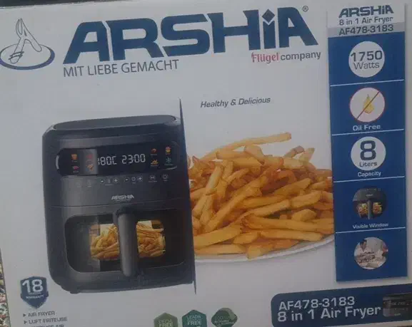 سرخ کن مارک عرشیا بهترین برند ، ۸ لیتر|اجاق گاز و لوازم برقی پخت‌وپز|رفسنجان, |دیوار