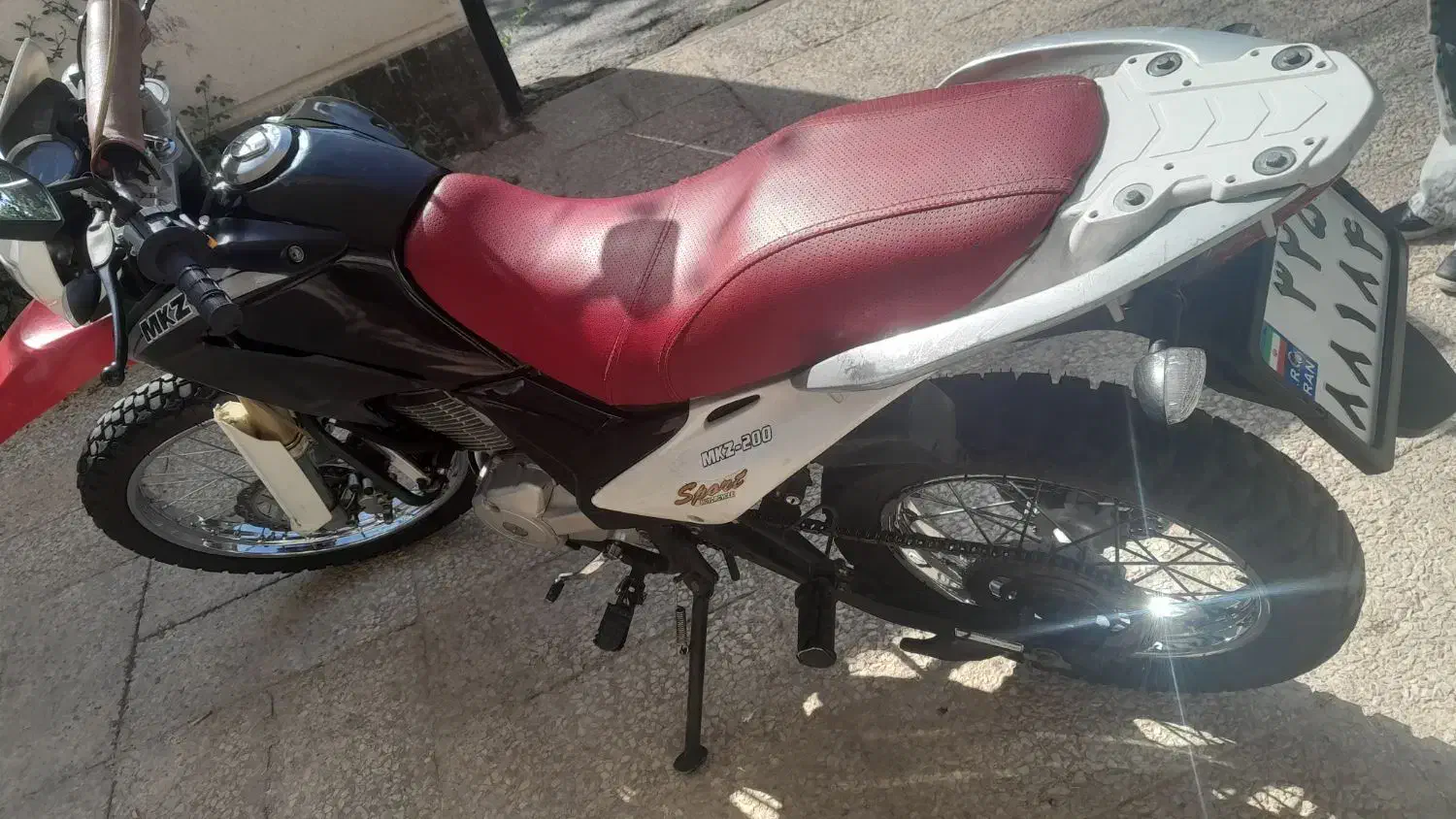 موتور تریل200 mkz (متین خودرو) مدل ۹۷|موتورسیکلت|فردیس, فردیس|دیوار