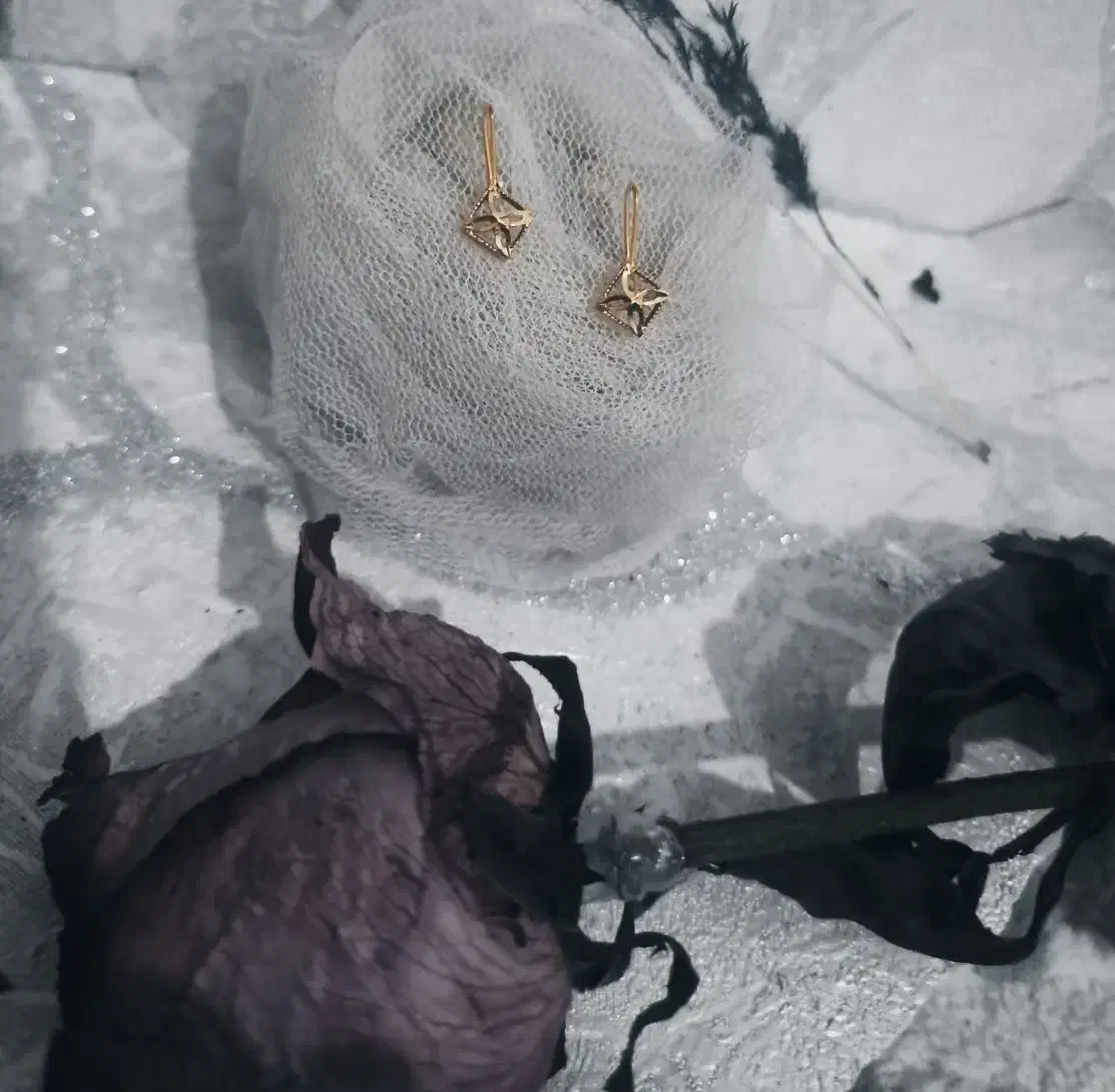 گوشواره هشت پر|جواهرات|خرم‌آباد, |دیوار