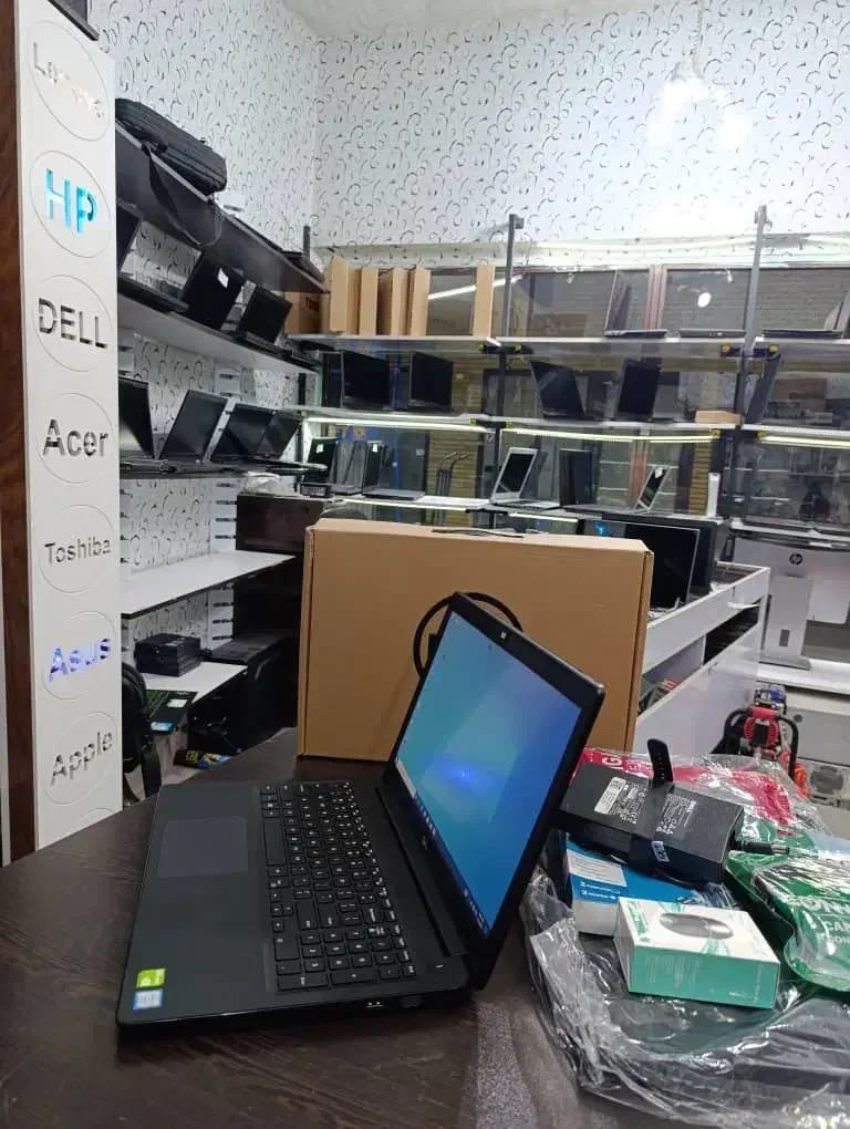 لپتاپdell cori7 رم۱۶ گرافیک۲نسل8نمایشگاهی|رایانه همراه|شهرکرد, |دیوار