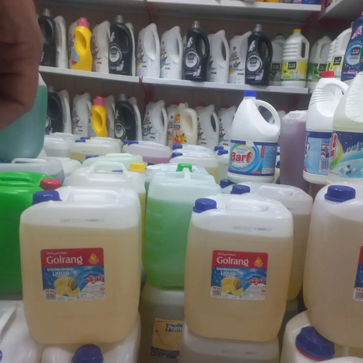 مایع لباسشویی|مواد شوینده و دستمال کاغذی|اراک, |دیوار