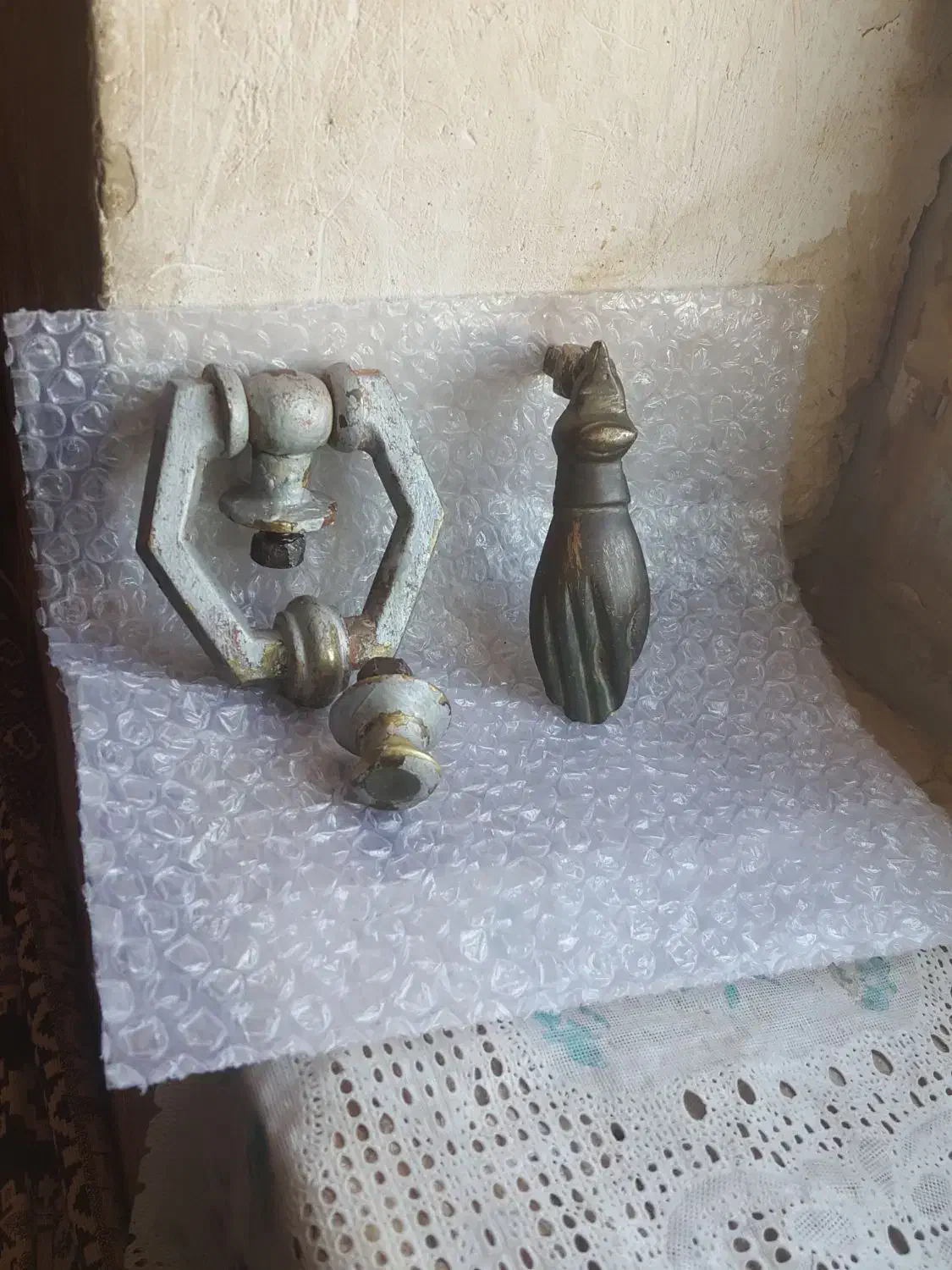 کوب درب قدیمی کلکسیونی|کلکسیون اشیاء عتیقه|باسمنج, |دیوار