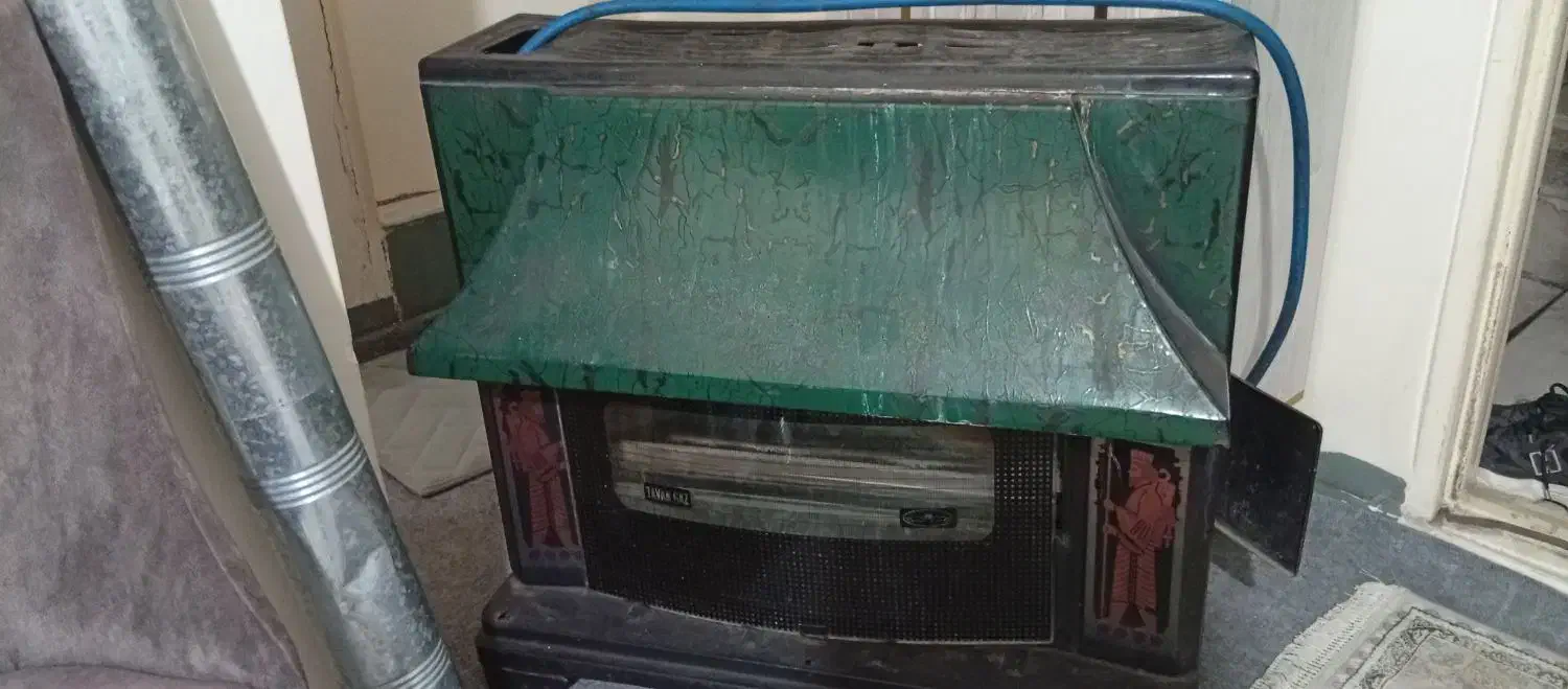 بخاری گازی مدل شومینه|بخاری، هیتر، شومینه|تهران, شهرک ولیعصر جنوبی|دیوار