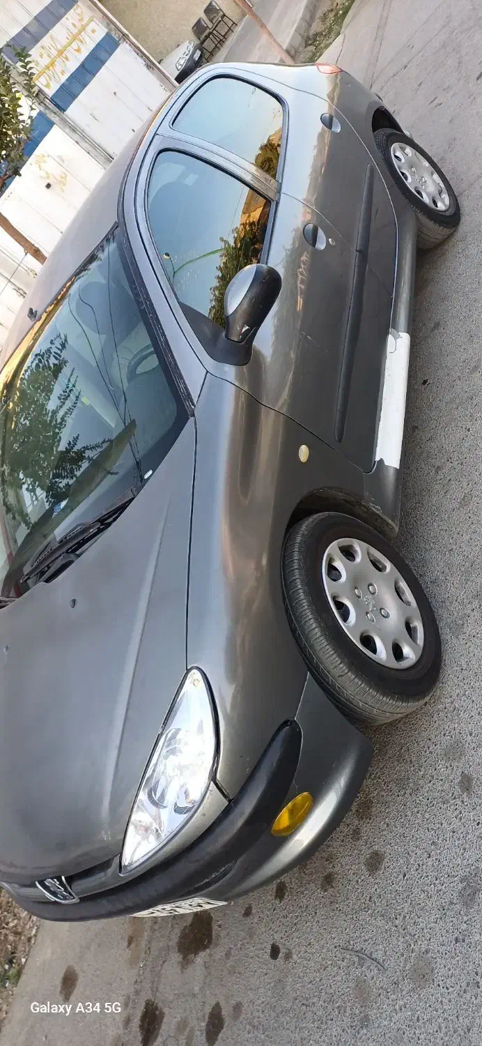 206 مدل 89 دور رنگ شاسی ها سالم|خودرو سواری و وانت|اصفهان, آفاران|دیوار