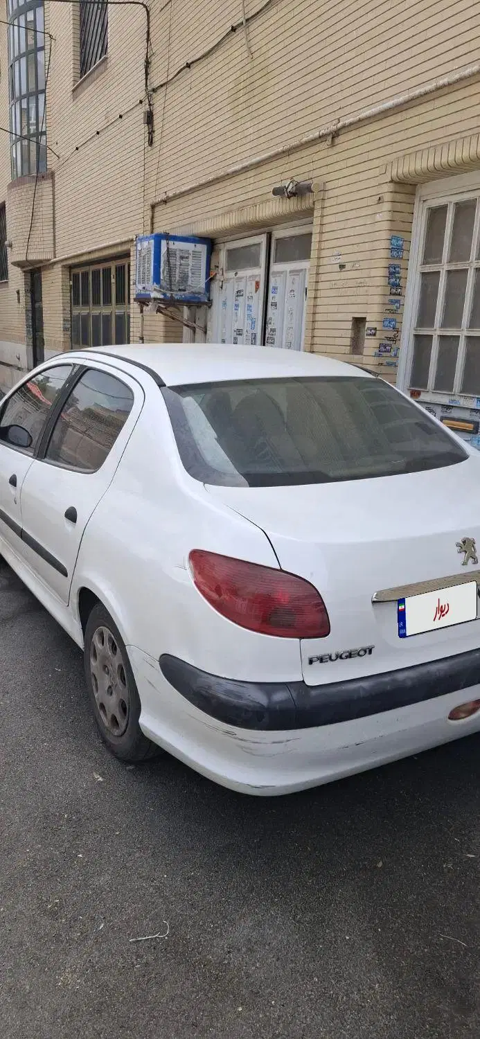 206 sd v8 مدل ۹۰|خودرو سواری و وانت|شیراز, سفیرشمالی|دیوار