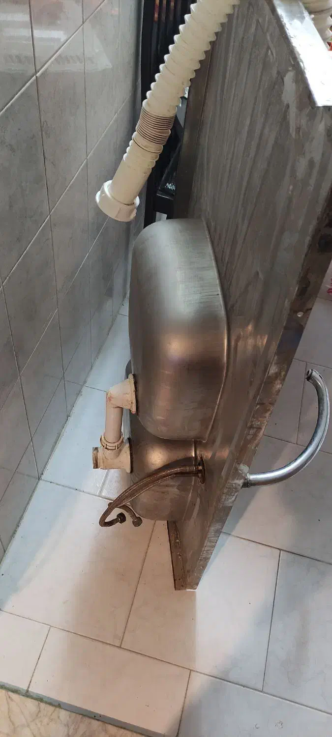 سینک ظرف شویی|آبچکان و نظمدهنده ظروف|گرگان, |دیوار