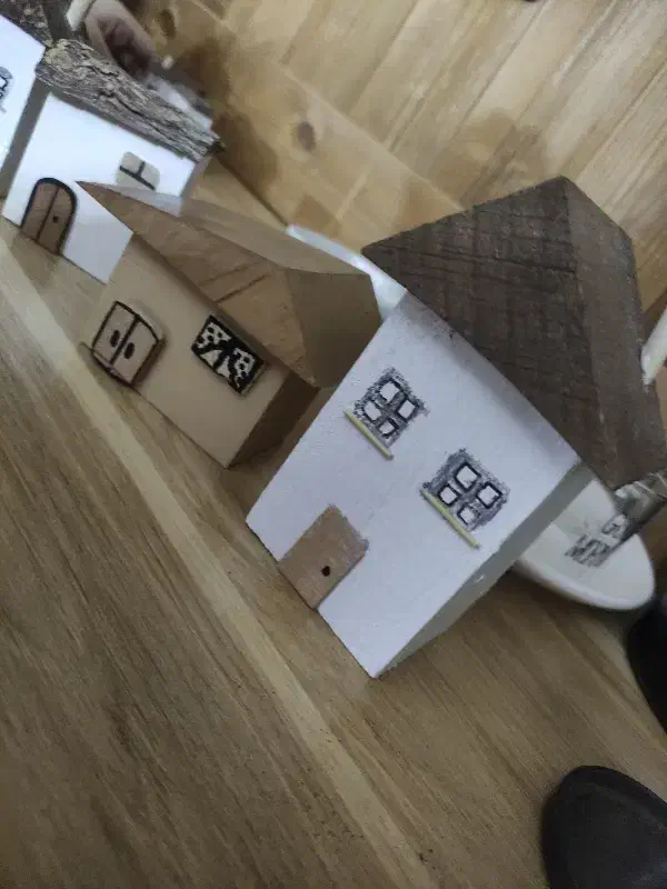 خانه دکوری دست ساز چوبی|صنایع دستی و سایر لوازم تزئینی|تهران, علم و صنعت|دیوار