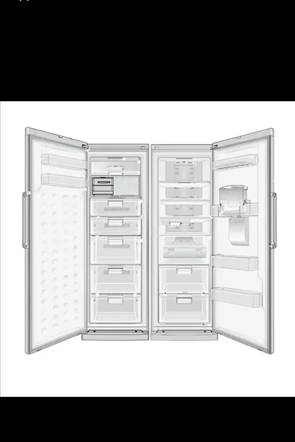 یخچال سام دوقلو آکبند زیر قیمت کل ایران|یخچال و فریزر|تهران, شهرک غرب|دیوار