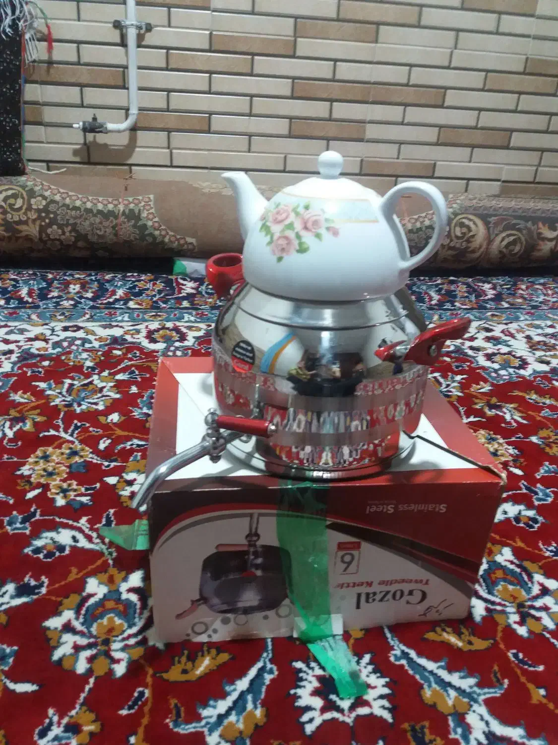 کتری و قوری|قوری، کتری، قهوه‌ساز دستی|انبارآلوم, |دیوار