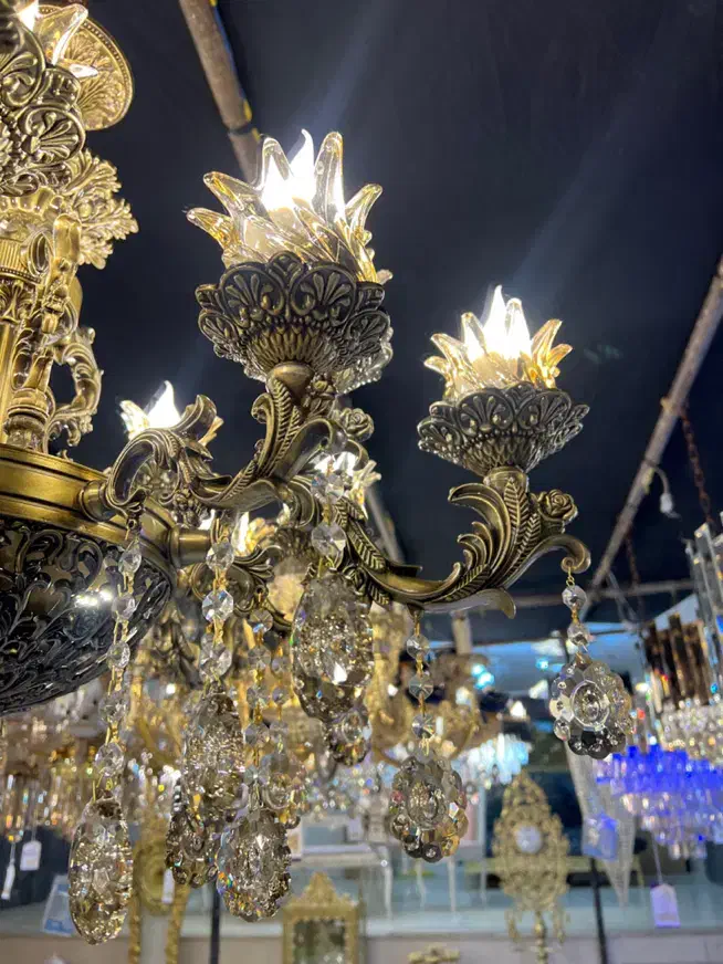 لوستر کد۱۹۴ تولیدی تخفیف ویژه|لوستر و چراغ آویز|اصفهان, بوستان ناژوان|دیوار