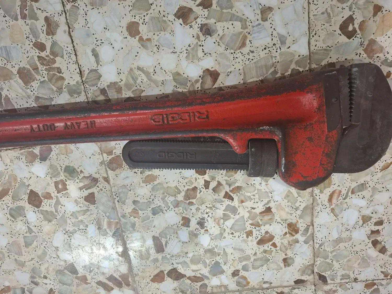 آچار لوله گیر آمریکایی شماره ۶۰واچار زنجیری سایز ۸|ابزارآلات|اهواز, ملاشیه|دیوار