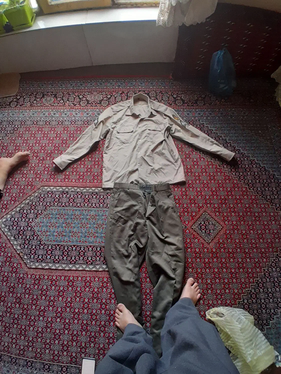 لباس نظامی ارتشی سایز۴۲|لباس|کرمانشاه, |دیوار