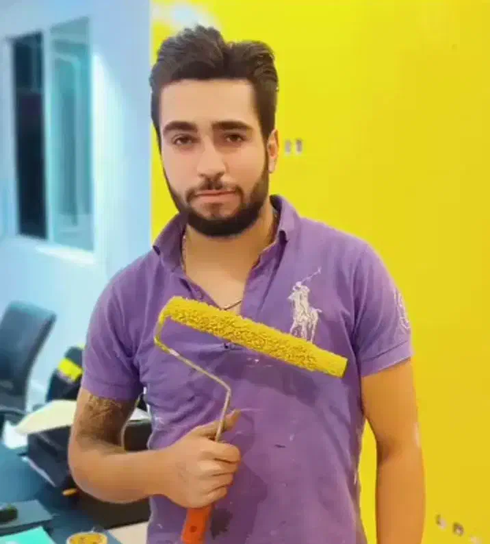 (بازسازی و نقاشی ساختمان صمدزاده)|خدمات پیشه و مهارت|تهران, خاک سفید|دیوار